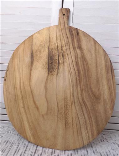 Round Wooden Bread Board, French Cutting Board, Rustic Chopping Board D95,Cheese Charcuterie Board, Dough Board, cheapest Wood Cutting Board