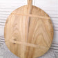 Round Wooden Bread Board, French Cutting Board, Rustic Chopping Board E10,