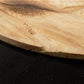 Round Wooden Bread Board, French Cutting Board, Rustic Chopping Board E31