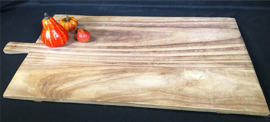 Wooden Rectangle Bread Board, French Cutting Board, Rustic Chopping Board W