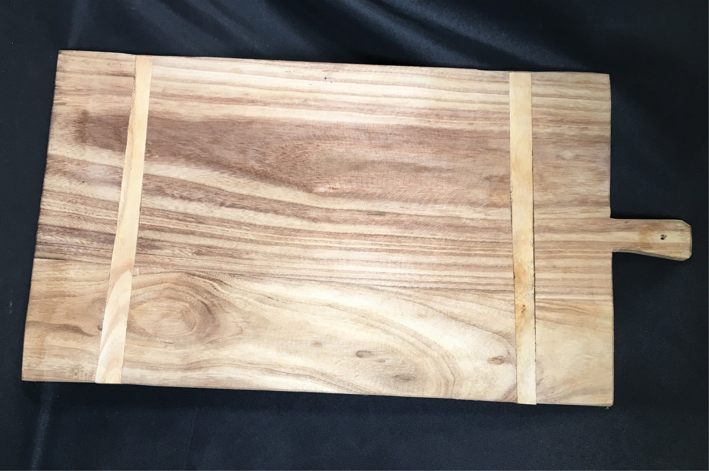 Wooden Rectangle Bread Board, French Cutting Board, Rustic Chopping Board W