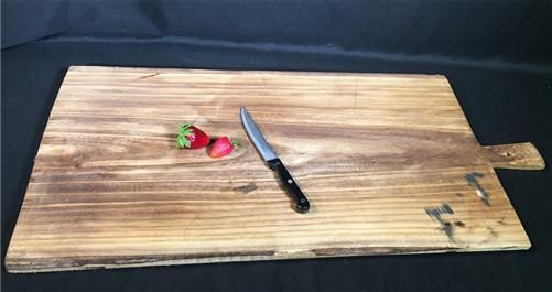 Wooden Rectangle Bread Board, French Cutting Board, Rustic Chopping Board V,