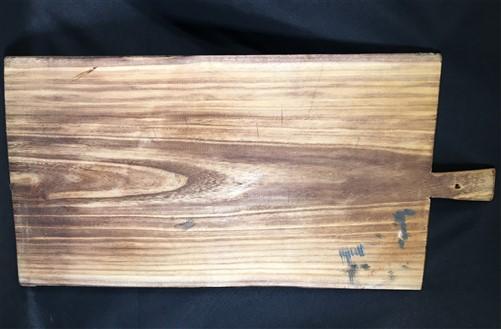 Wooden Rectangle Bread Board, French Cutting Board, Rustic Chopping Board V,