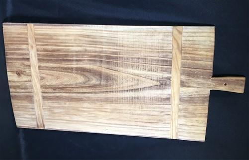 Wooden Rectangle Bread Board, French Cutting Board, Rustic Chopping Board V,