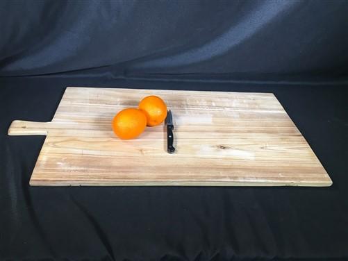 Wooden Rectangle Bread Board, French Cutting Board, Rustic Chopping Board S,