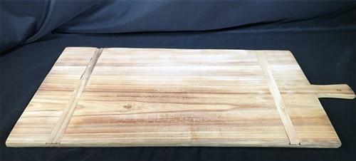 Wooden Rectangle Bread Board, French Cutting Board, Rustic Chopping Board S,