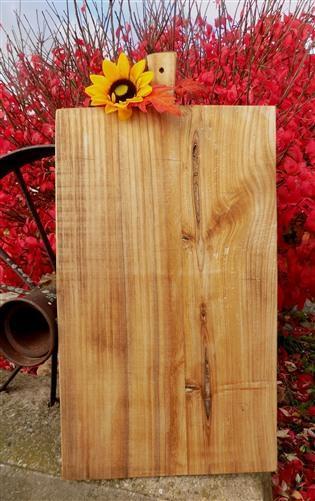 Wooden Rectangle Bread Board, French Cutting Board, Rustic Chopping Board A7,