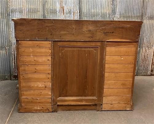 Vintage Oak Slant Front Desk, Standing Desk, Wood Furniture, Secretary Desk