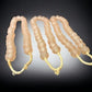 3 Strands Pale Pink Beads, African Recycled Glass Beads, Eco Friendly Sea Glass,