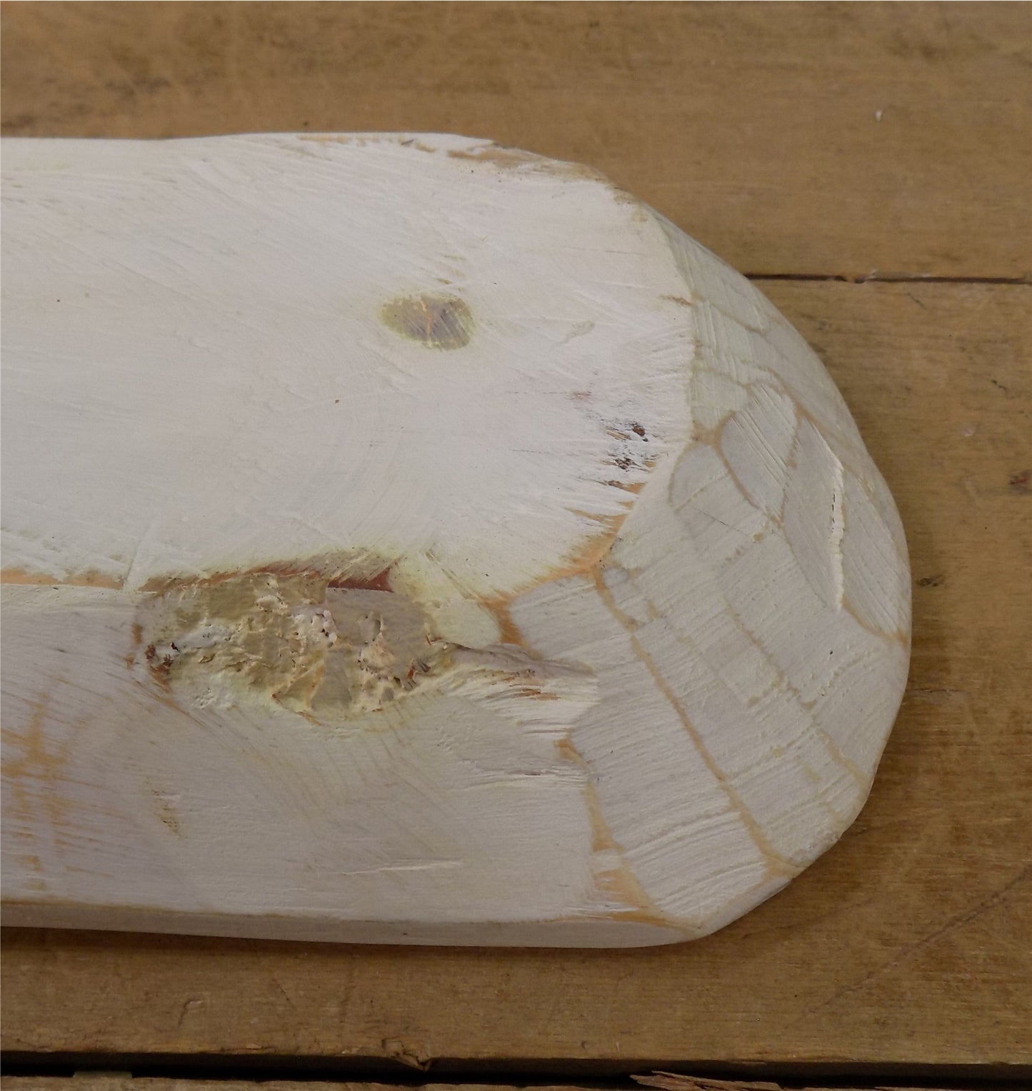 Light Wood Bowl, Medium Carved Wood Bread Bowl, Rustic Farmhouse Table Decor A1,