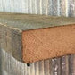 Floating Shelf, Solid Pine 2x6 Wood Fireplace Mantel, Wall Mount Rustic Beam E