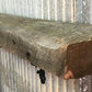 Floating Shelf, Solid Pine 2x6 Wood Fireplace Mantel, Wall Mount Rustic Beam C