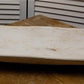 Light Wood Bowl, Medium Carved Wood Bread Bowl, Rustic Farmhouse Table Decor A31
