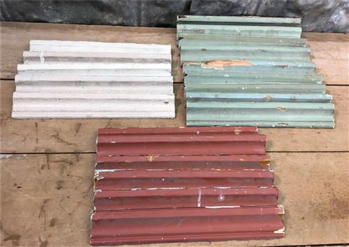 Wood Trim Pieces, Architectural Salvage, Reclaimed Vintage Wood Baseboard A32,