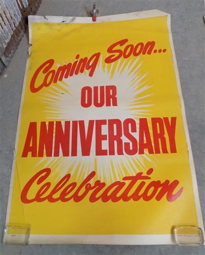 Shell Gas Station Pump Signs, Vintage Advertising Litho, Anniversary Remodeling