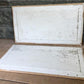 2 Wooden Door Panels, Cupboard Furniture Architectural Salvage, Art Craft A4