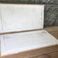 2 Wooden Door Panels, Cupboard Furniture Architectural Salvage, Art Craft A4