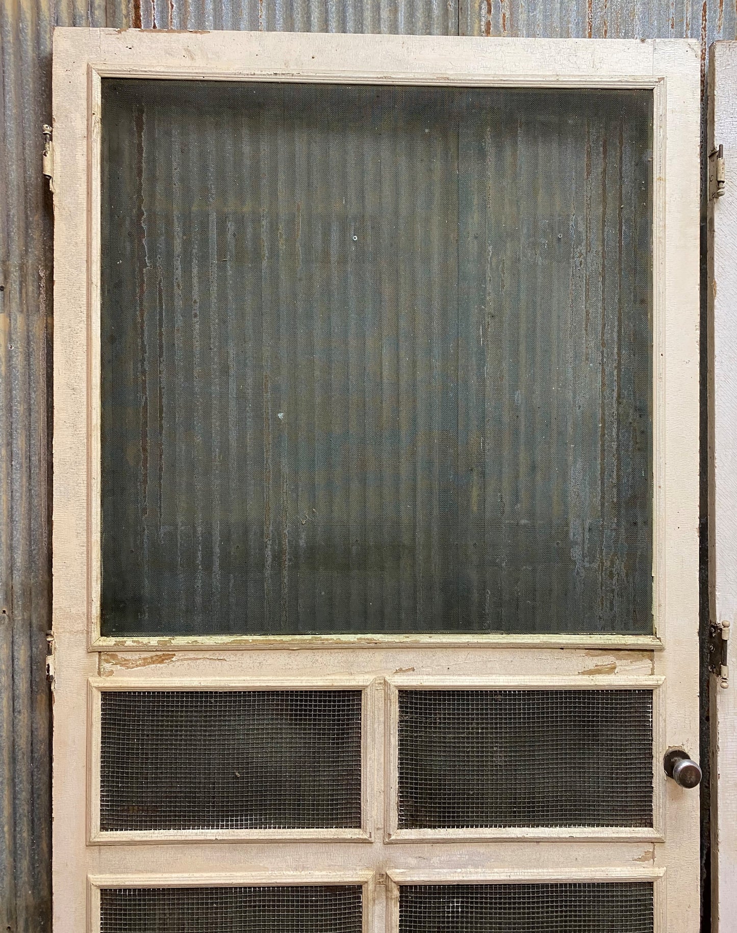 Antique American Screen Doors (45.5x88.5), Architectural Salvage, Vintage Farm