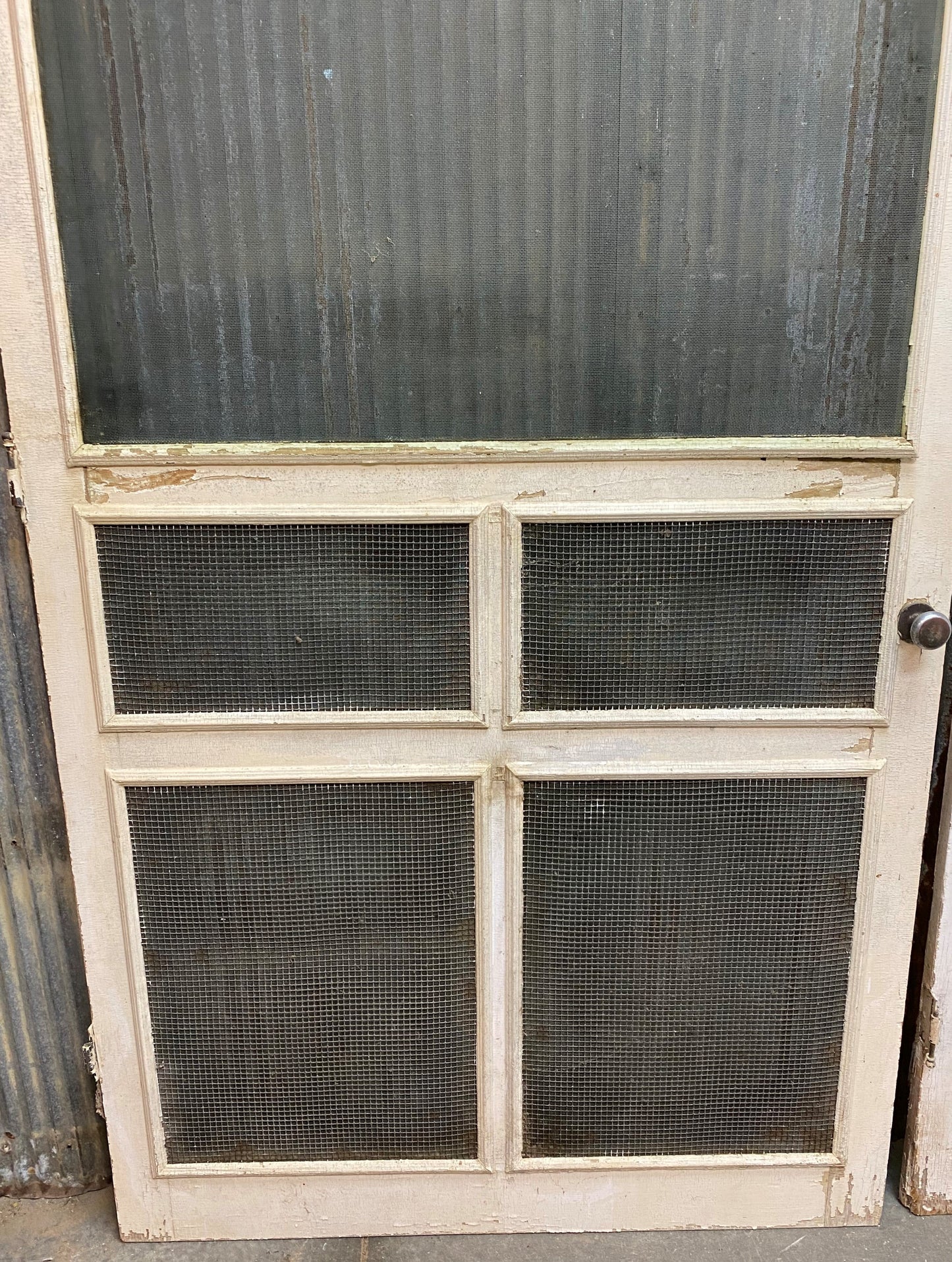 Antique American Screen Doors (45.5x88.5), Architectural Salvage, Vintage Farm