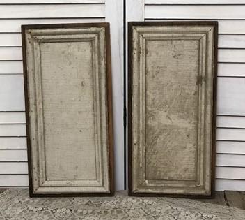 4 Wooden Door Panels, Cupboard Furniture Architectural Salvage, Art Craft A25