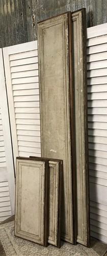 4 Wooden Door Panels, Cupboard Furniture Architectural Salvage, Art Craft A25