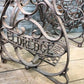 Treadle Sewing Machine, Cast Iron Base, Industrial Age, Eldredge Steampunk PI,