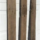 3 Reclaimed 1x oak Accent Wall Siding Boards, Architectural Salvage Vintage A14,