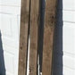 3 Reclaimed 1x oak Accent Wall Siding Boards, Architectural Salvage Vintage A14,