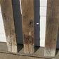 3 Reclaimed 1x oak Accent Wall Siding Boards, Architectural Salvage Vintage A14,