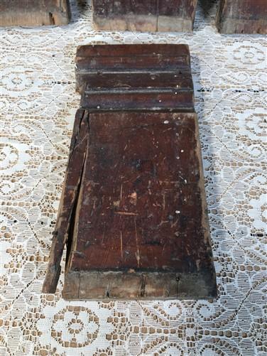 4 Plinth Blocks, selling Door Trim Molding, Architectural Salvage, Antique Wood Trim B15 Door Trim Corner Block, Vintage Wood Molding Skirting