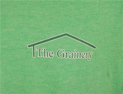 The Grainery Tshirt, Green Size XL Mens Cut Shirt, Short Sleeved Tee Shirt,