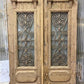 Antique French Double Doors (44x86.5) Iron Wood Doors, European Doors D100