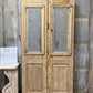 Antique French Double Doors (44x86.5) Iron Wood Doors, European Doors D100