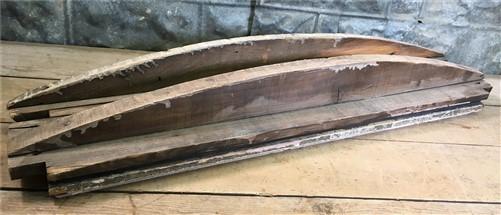 Window Eyebrow Arch Top, Architectural Salvage, Wood Pediment, Shabby Chic B,