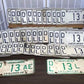 Set 40 Illinois Dealer License Plates 13, Automobile Car Truck Tags,