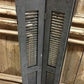 Wood Shutters Lot Victorian Window Louver Plantation Door Mission Vintage A87,