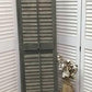 Wood Shutters Lot Victorian Window Louver Plantation Door Mission Vintage A78