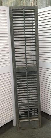 Wood Shutters Lot Victorian Window Louver Plantation Door Mission Vintage A78