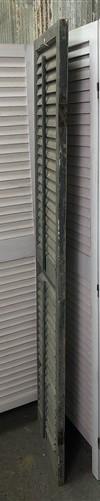 Wood Shutters Lot Victorian Window Louver Plantation Door Mission Vintage A78