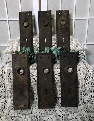 Door Knob Face Plates, Architectural Salvage, Vintage Hardware, Reclaimed G