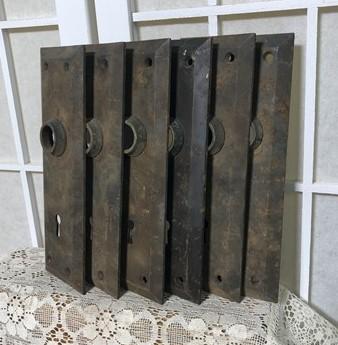 Door Knob Face Plates, Architectural Salvage, Vintage Hardware, Reclaimed C