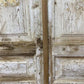 Antique French Double Doors (38.5x97) European Doors, Raised Panel Doors A204