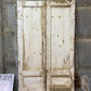 Antique French Double Doors (38.5x97) European Doors, Raised Panel Doors A204