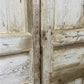 Antique French Double Doors (38.5x97) European Doors, Raised Panel Doors A204