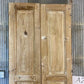 Antique French Double Doors (38x89.5) European Doors, Raised Panel Doors A245