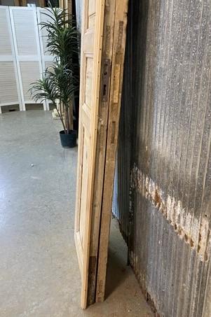 Antique French Double Doors (38x89.5) European Doors, Raised Panel Doors A245