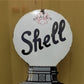 Shell Sealed Pump Sign, Shell Porcelain Metal Advertising, Gas Station Oil D