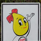 Esso Oil Drop Girl Motor Oil Sign, Tin Advertising Sign, Gasoline & Oil Sign