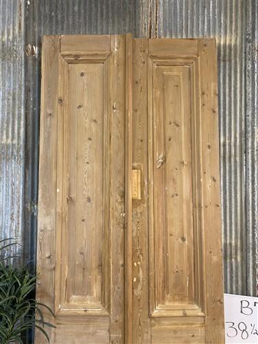 Antique French Double Doors (38.5x100) European Thick Molding Doors B71