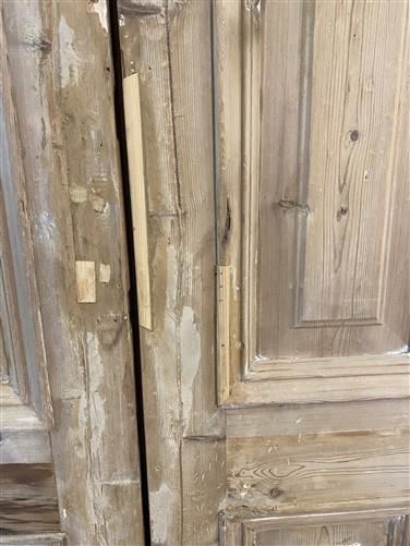 Antique French Double Doors (38.5x100) European Thick Molding Doors B71